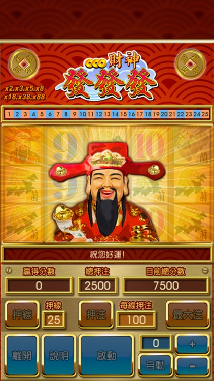 777 Slot 財神發發發