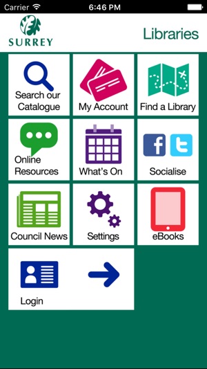 Surrey Libraries App