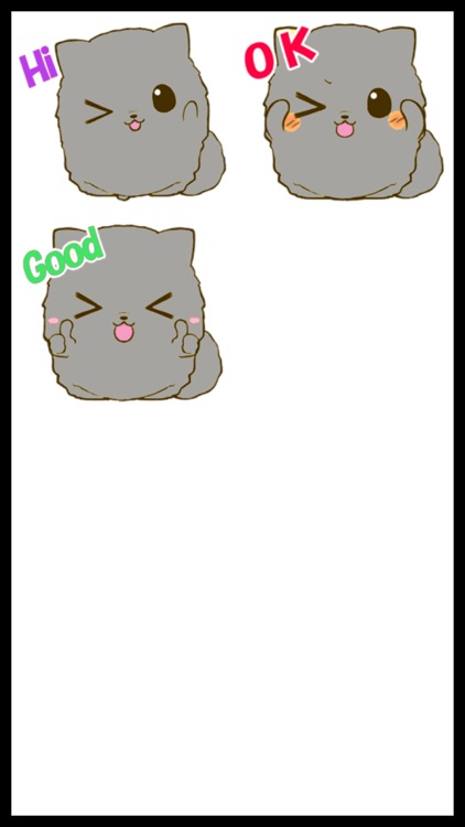 Fluffy Kitty 2 Stickers screenshot-4