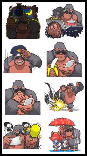 Mod Gorilla Stickers(圖4)-速報App