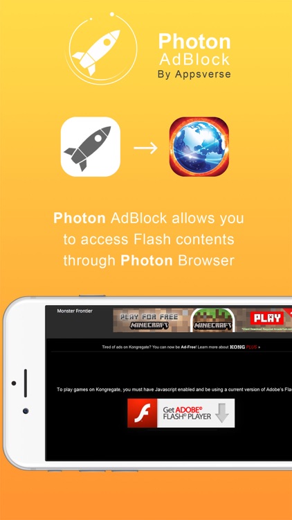 Photon Ad Blocker for Private Secret Browser App screenshot-3