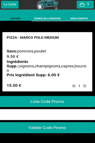 Chrono Pizza Lyon screenshot 4