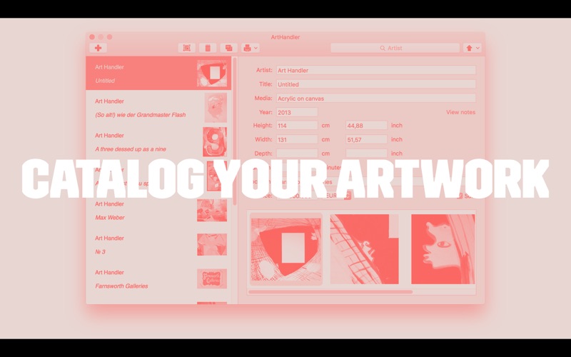 ArtHandler - Artist's Record Book thumbnail 1