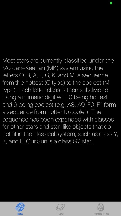 Astronomy Star Type Calculator screenshot-4