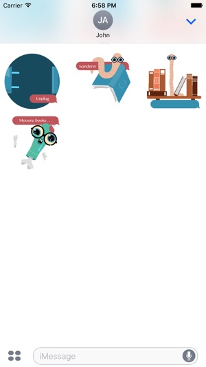 Book Wormy - Animated Stickers(圖4)-速報App