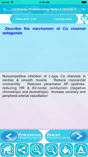 Cardiology Pharmacology Exam Review- Terms & Quiz(圖2)-速報App