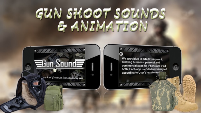 Gun Sounds With Guns Shot Animated Simulation(圖1)-速報App