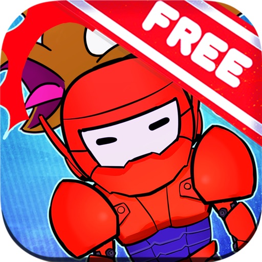 Super Robot Hero Jump to Hitter The Monster Kids iOS App