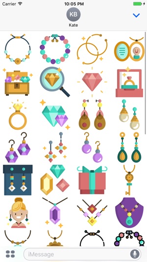 JewerlyMoji - Bling Bling Stickers(圖4)-速報App