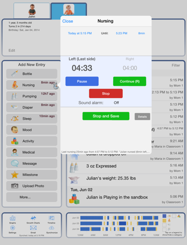 Baby Connect for iPad screenshot 2