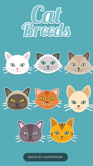 Cute Cat Face Emojis by Kappboom(圖1)-速報App