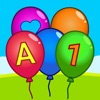 Pop Ballons Learning Game: ABC