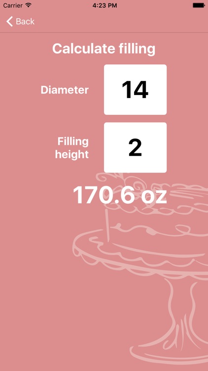 Cake Calculator Pro screenshot-4