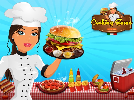 料理ゲーム バーガー ファストフード レストラン シェフのおすすめ画像4
