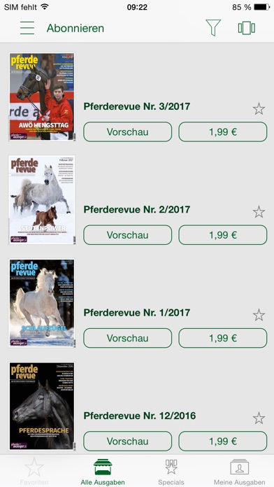 Pferderevue screenshot1