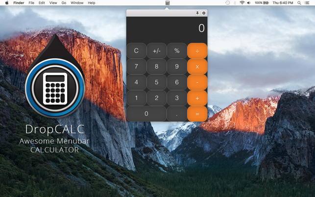 DropCalc - The Awesome Menubar Simple Calculator(圖3)-速報App