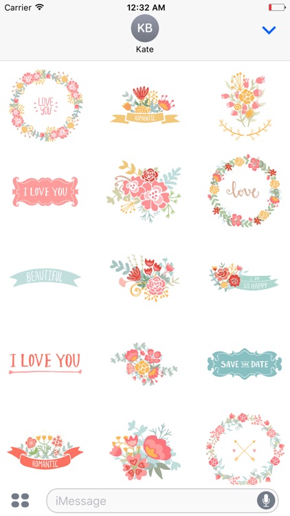 A Very Romantic Sticker Pack