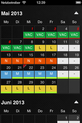 shift calendar pro screenshot 3