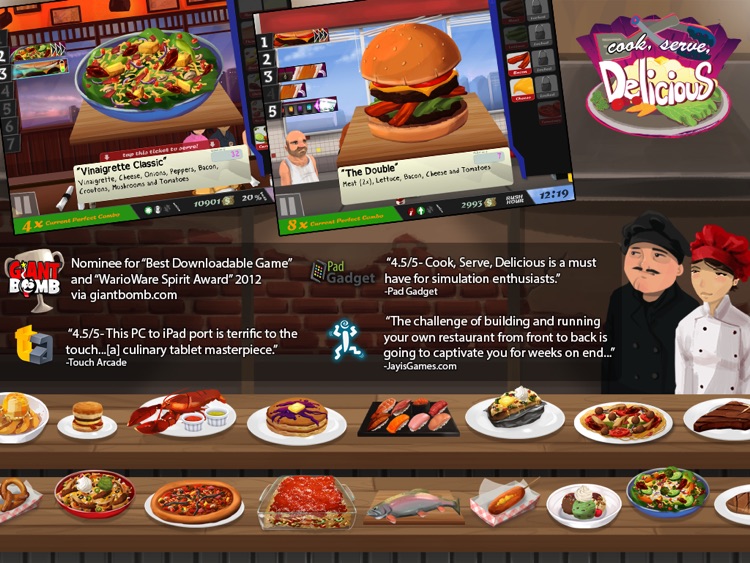 Cook, Serve, Delicious!