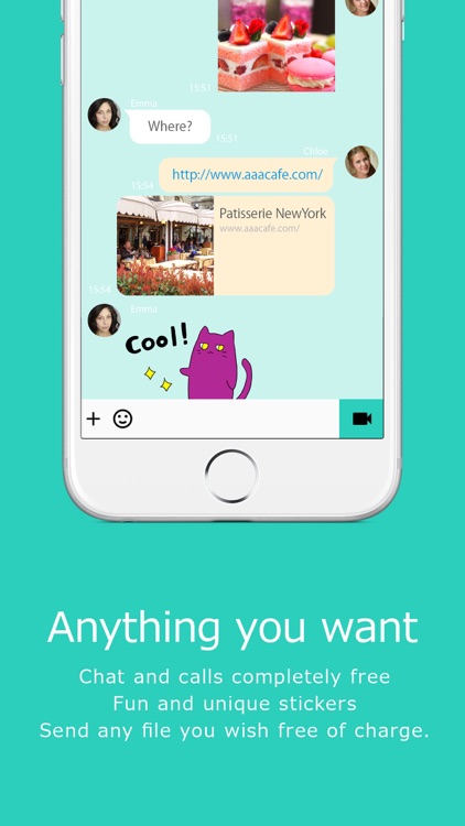 LINKCAST - Secure Messenger & LIVE Stream