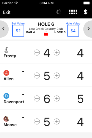 Money Game Golf screenshot 2