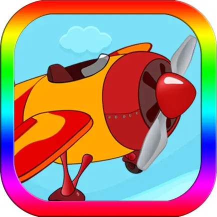 Аэроплан Книжка-раскраска для игр детей бесплатно Читы