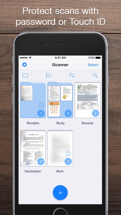 iScanner - PDF Document Scanner App screenshot-4