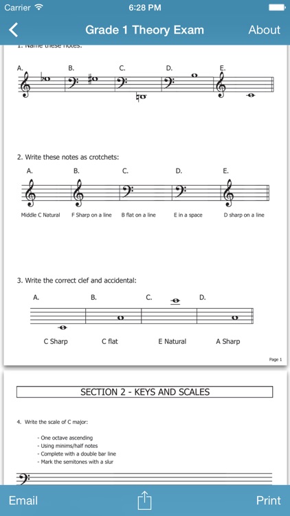 Music Resources - Theory, Worksheets & Flashcards