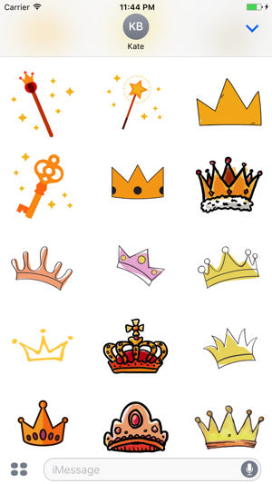 Animated Cute Crown Stickers(圖4)-速報App