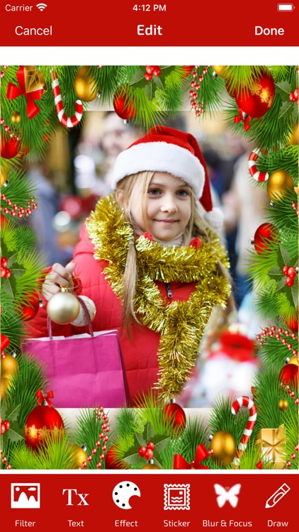 Birthday Photo Frame & Editor screenshot-3