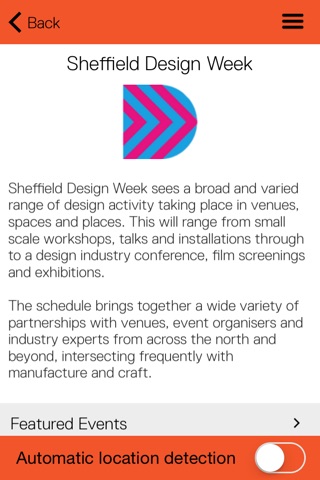 Sheffield Design Week screenshot 2