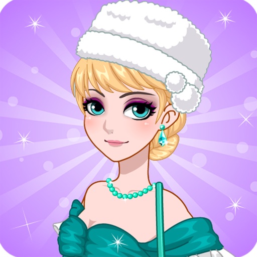 Snow Queen - Dress up and make up icon