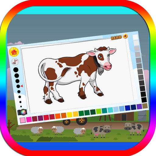 Farmland Coloring Book for Kids iOS App