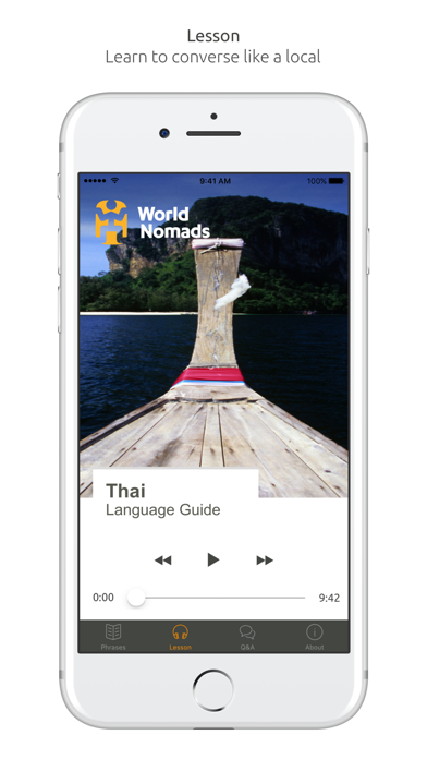 How to cancel & delete Thai Language Guide & Audio - World Nomads from iphone & ipad 3