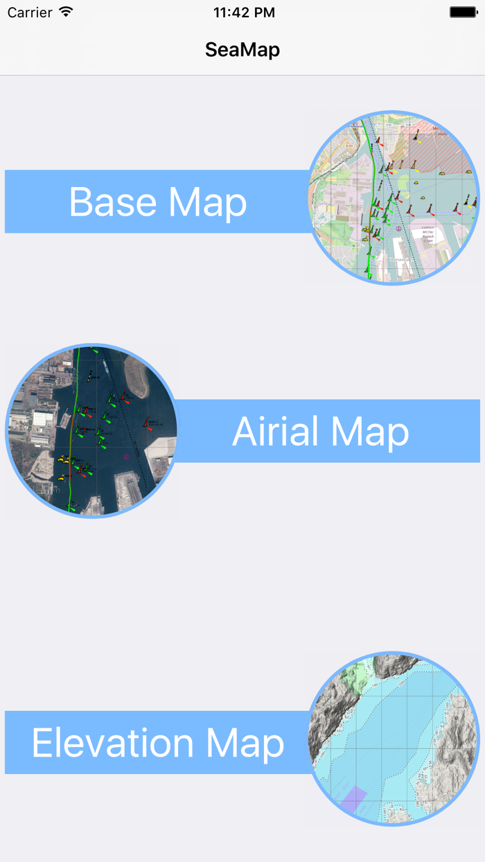 NavigationMap World coverage with navigation aids