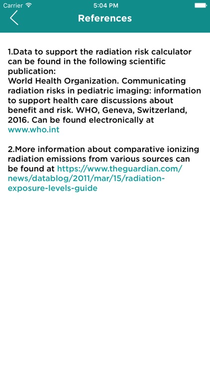Medical Imaging Risk