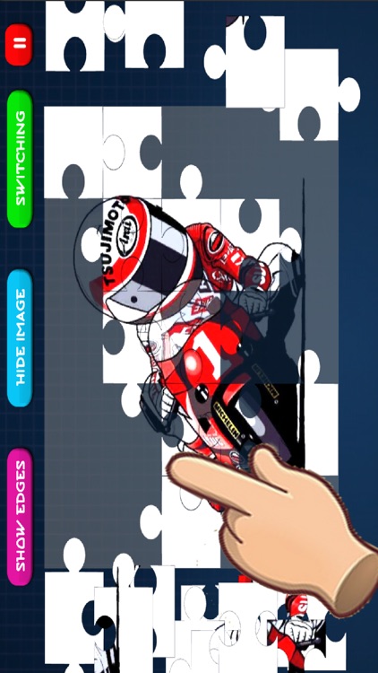 Jigsaw Puzzles Auto Racing Game