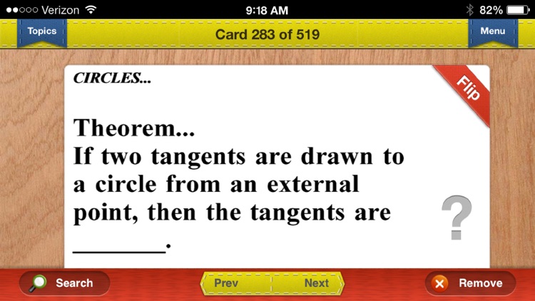 NY Regents Geometry Prep Flashcards Exambusters screenshot-3