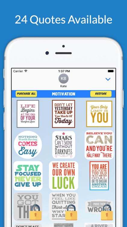 Motivation Sticker Pack