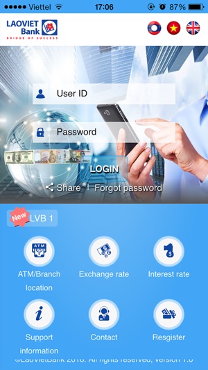 LaoVietBank Corporate Banking(圖2)-速報App