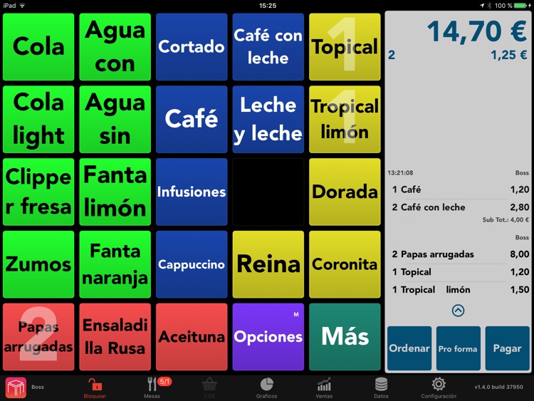 WaiterOne for iPad