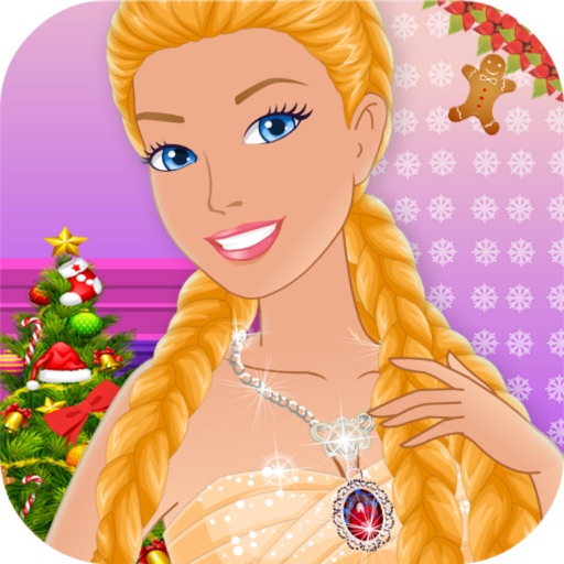 Princess In Christmas Room Preparation iOS App