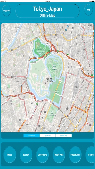 Tokyo Japan Offline City Maps Navigation review screenshots