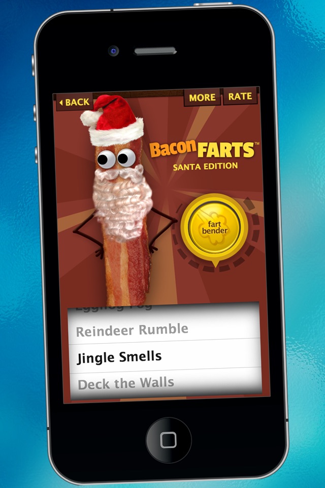 Bacon Farts App - Best Fart Sounds - Santa Edition screenshot 3