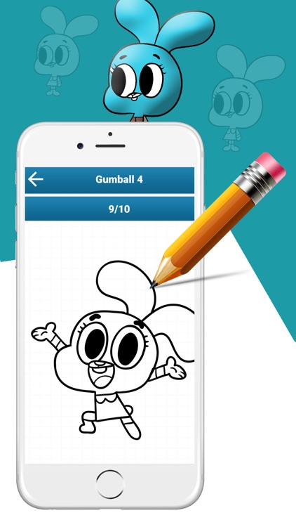 How to Draw Gumball screenshot-3