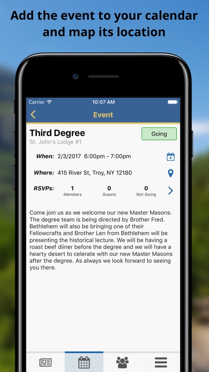Our Lodge Page