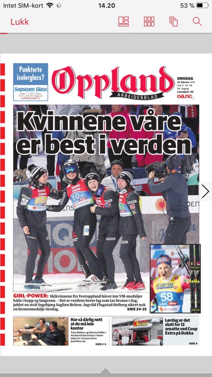 Oppland Arbeiderblad eAvis