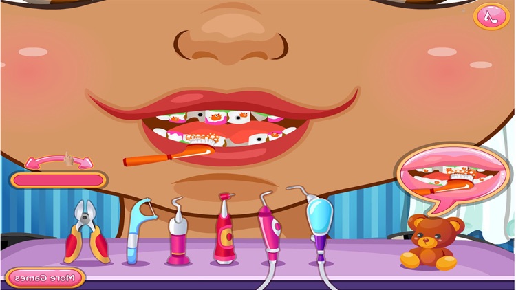 Dentist games for kids - fun kids games free screenshot-3