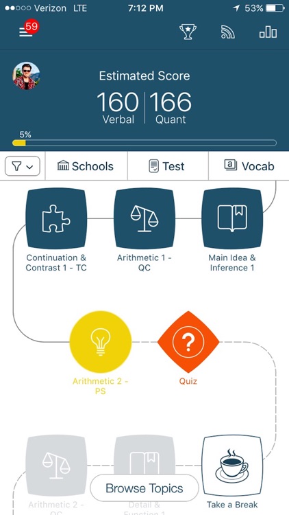 GRE Prep by Ready4 screenshot-0