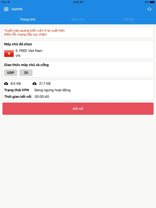 Screenshot 1 VietPN iphone